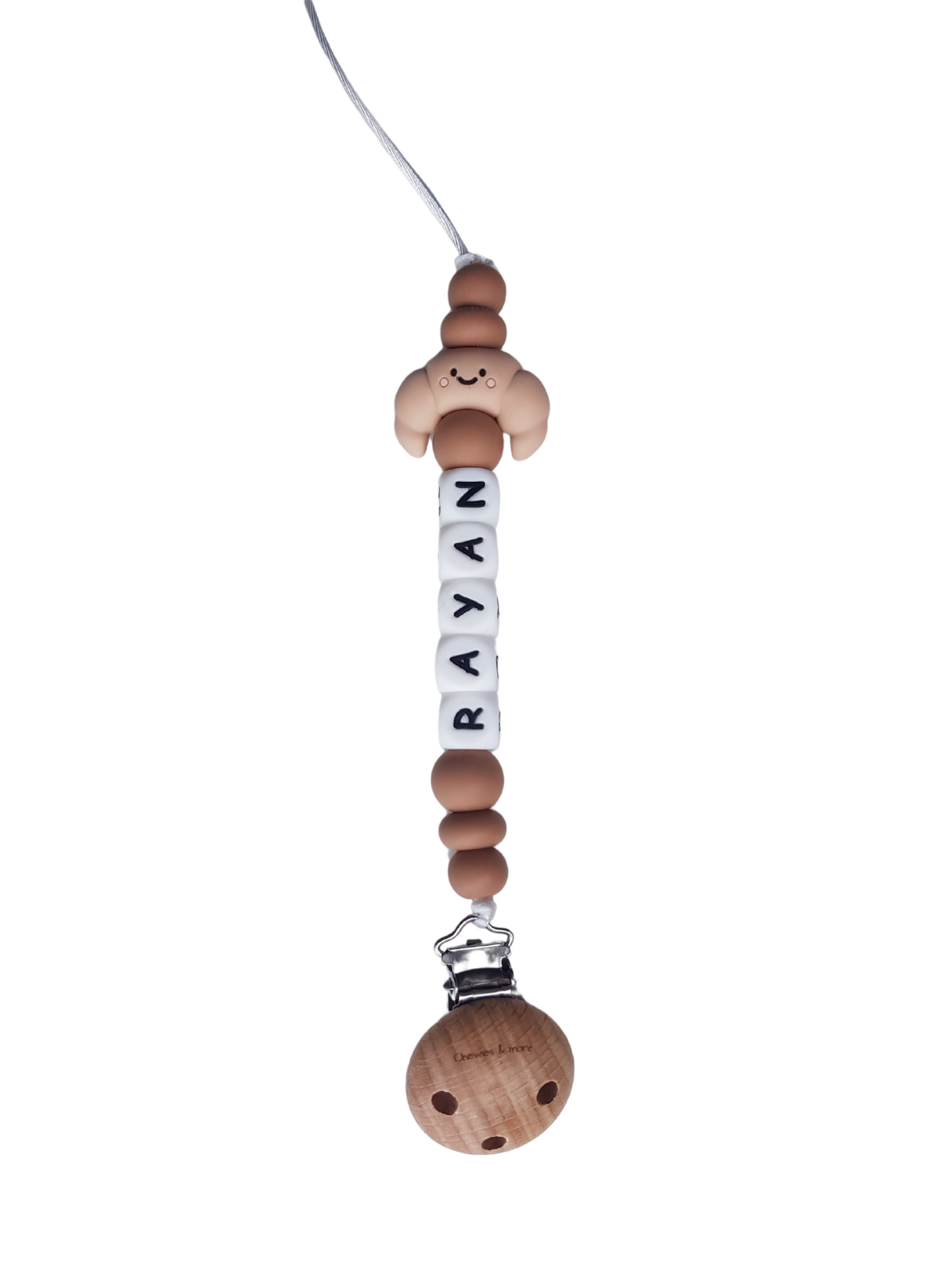 Pacifier Clip with Name