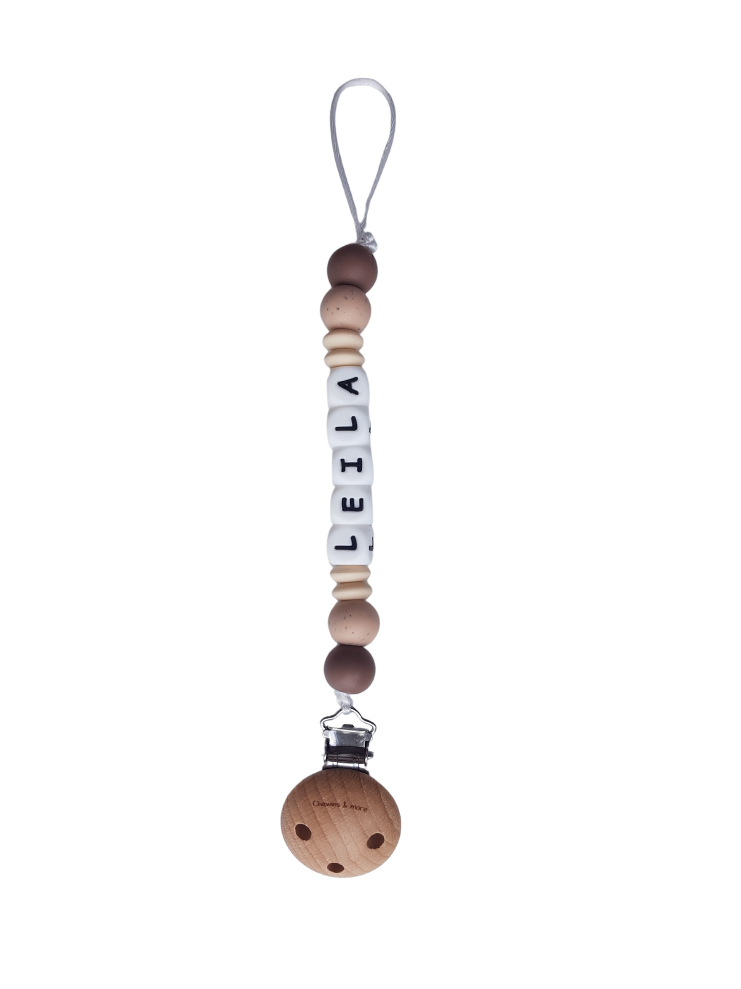 Pacifier Clip with Name