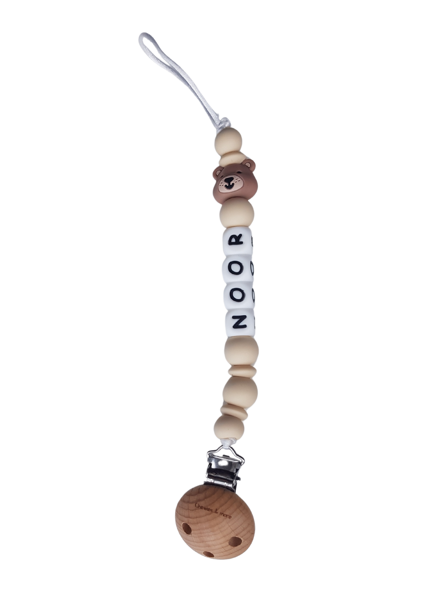 Pacifier Clip with Name