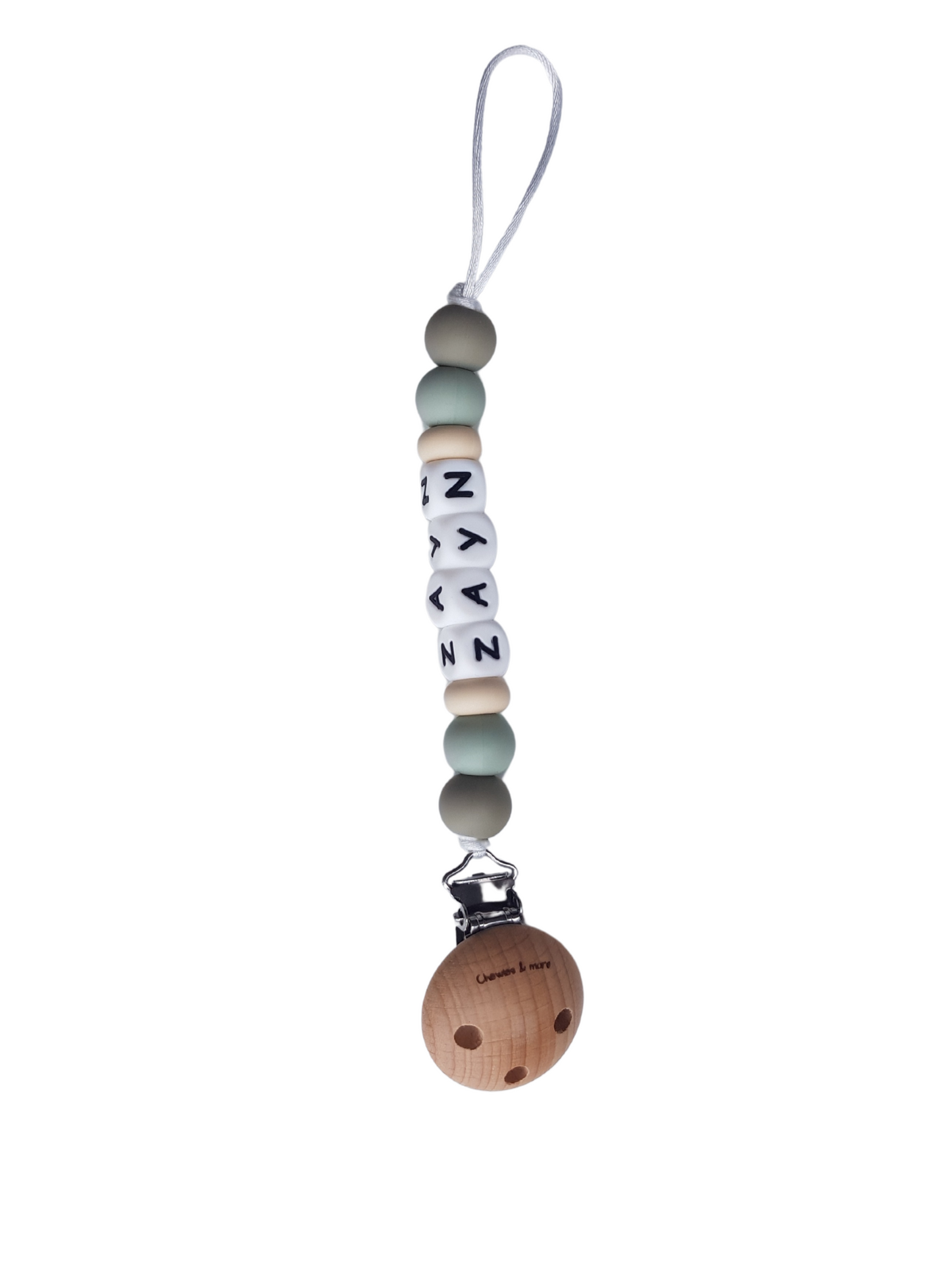 Pacifier Clip with Name