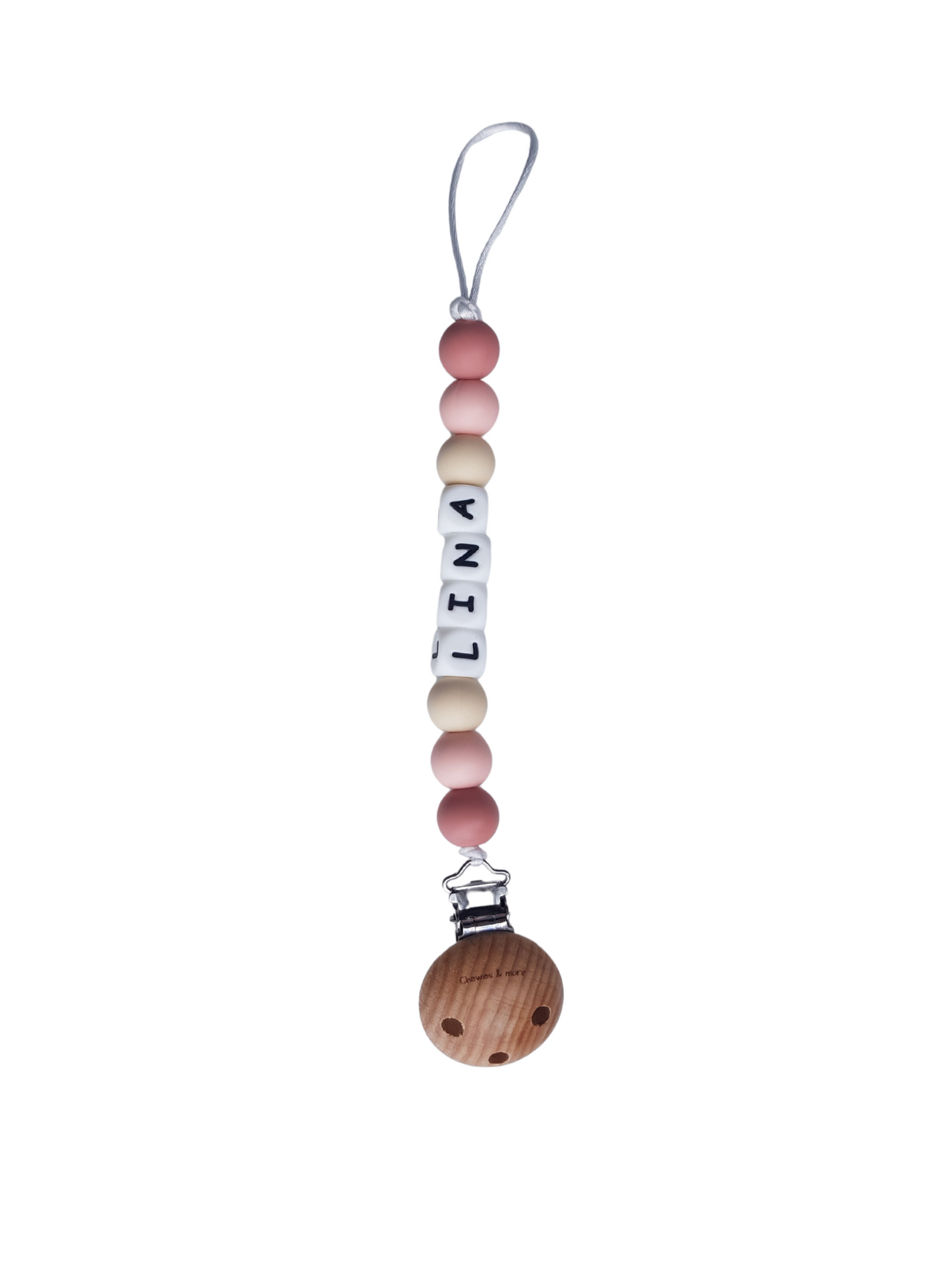Pacifier Clip with Name